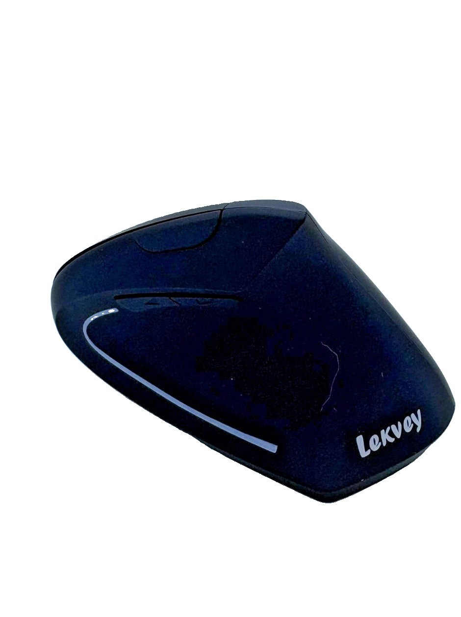 Lekvey Ergonomic Mouse, Vertical Wireless Mouse - Rechargeable 2.4GHz Optical