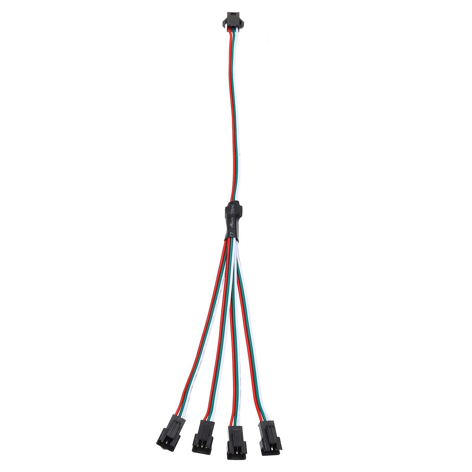 ARGB Splitter Cable, 1 Pcs Fan RGB Extension Power Cord with 3Pin Splitter Cable