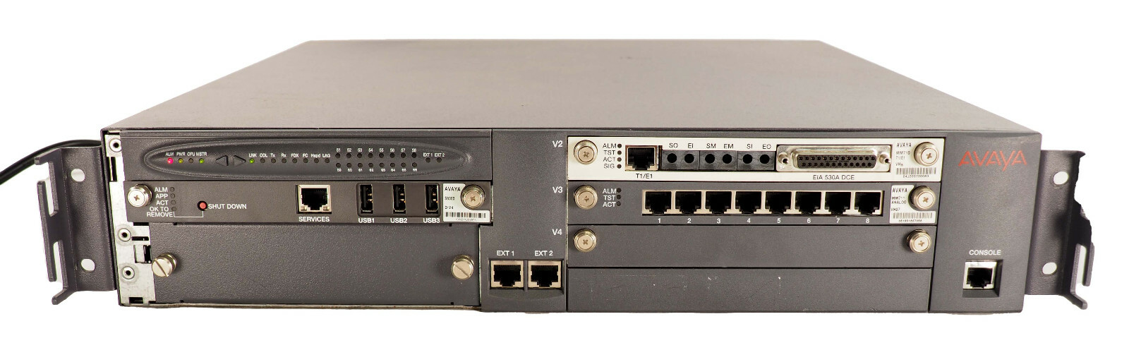 AVAYA G700 Media Gateway S8300 Server 700316326 | S8300 | MM710 VH6 | MM711 VH27