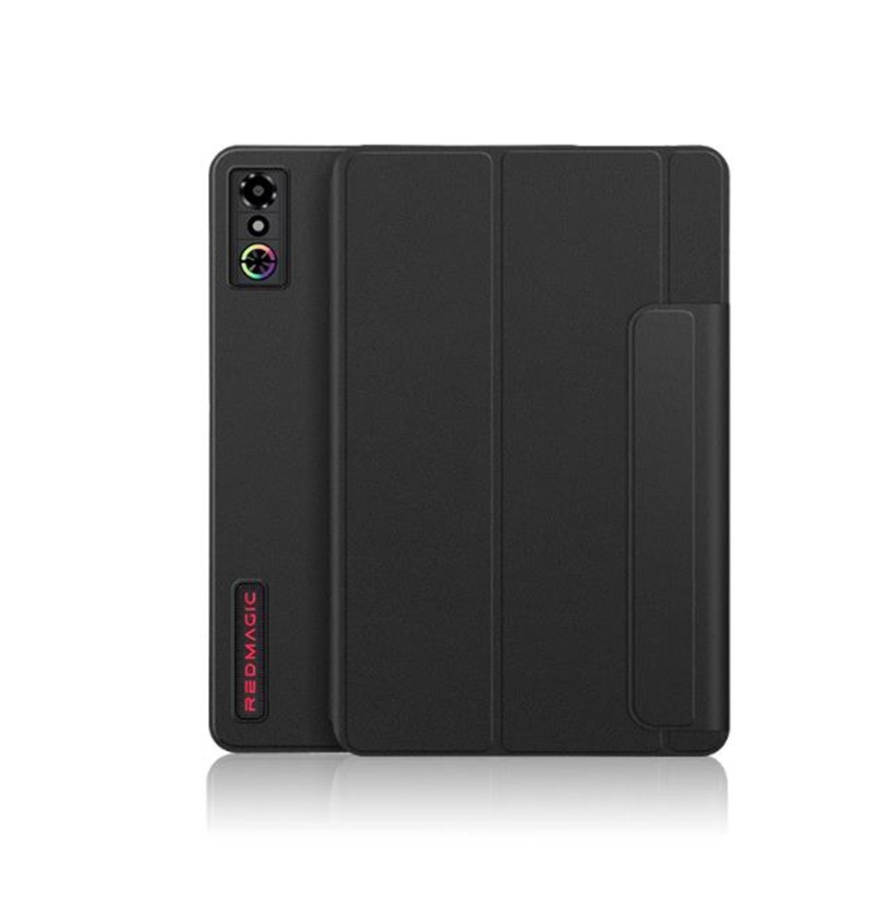 Red Magic Astra Smart Magnetic Case Anti-Scratch Fiber Stand Leather Cover Skin