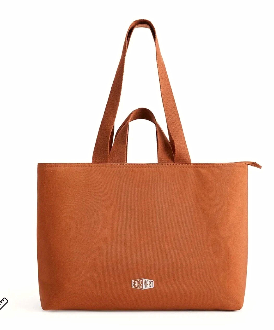 BAGSMART Halo 25L Work Tote Laptop Tote 15.6 in Luggage Strap Polyester Brown
