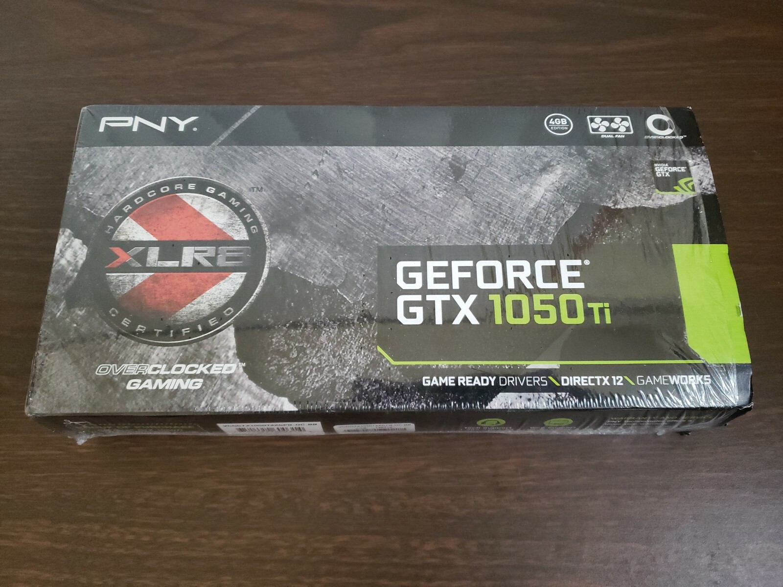 PNY GeForce GTX 1050 TI XLR8 OC 4GB Gaming Graphics Card VCGGTX1050T4XGPB-OC-BB