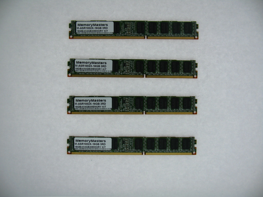 M-ASR1002X-16GB 4x4GB 16GB Memory Kit 3rd Party Upgrade Cisco ASR 1002-X TESTED