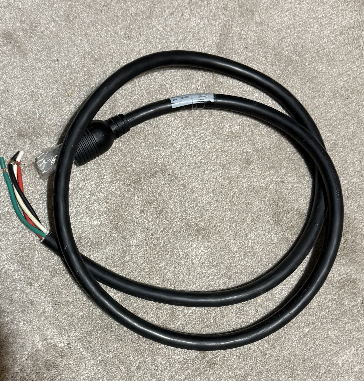 Marshall Air 504264 Cord, 12/4 NEMA, L14-20P, DH1-1010 SERIES NEW