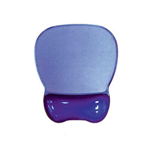 Aidata USA CGL003P Crystal Gel Mouse Pad Wrist Rest - Purple