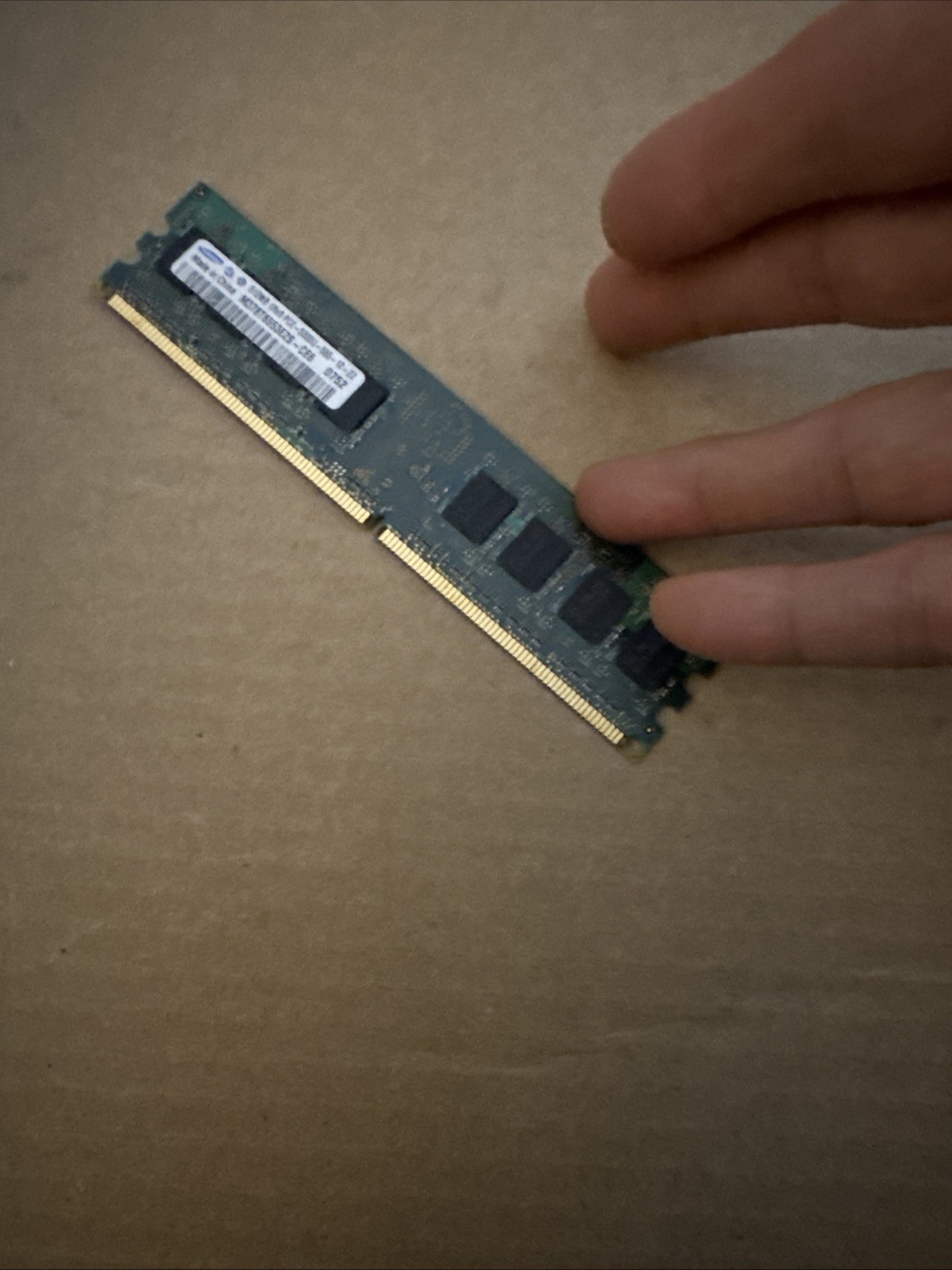 1 Samsung 512MB 1Rx8 PC2-5300U-555-12-ZZ M378T6553EZS-CE6 0713 PC Memory