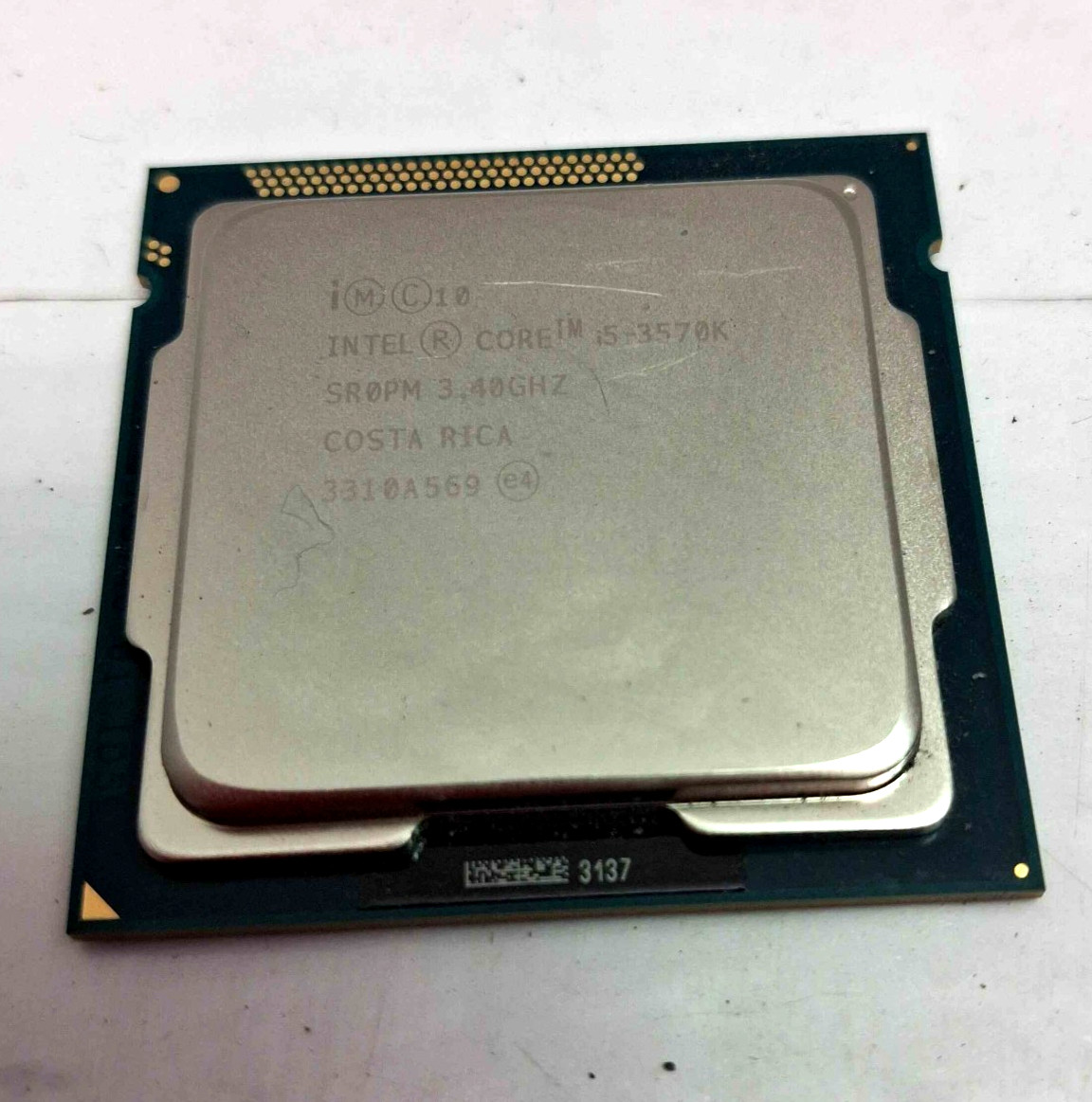 Intel Core i5-3570K 3.40GHz LGA 1155 SR0PM Quad Core CPU Processor 4C/4T ^