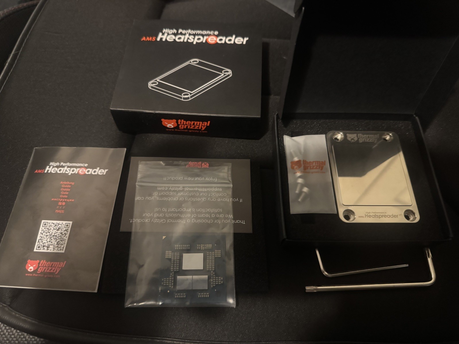 AMD - Ryzen 9 9950X3D 16-Core - 32-Thread 4.3 GHz DELIDED + Thermal Grizzly IHS