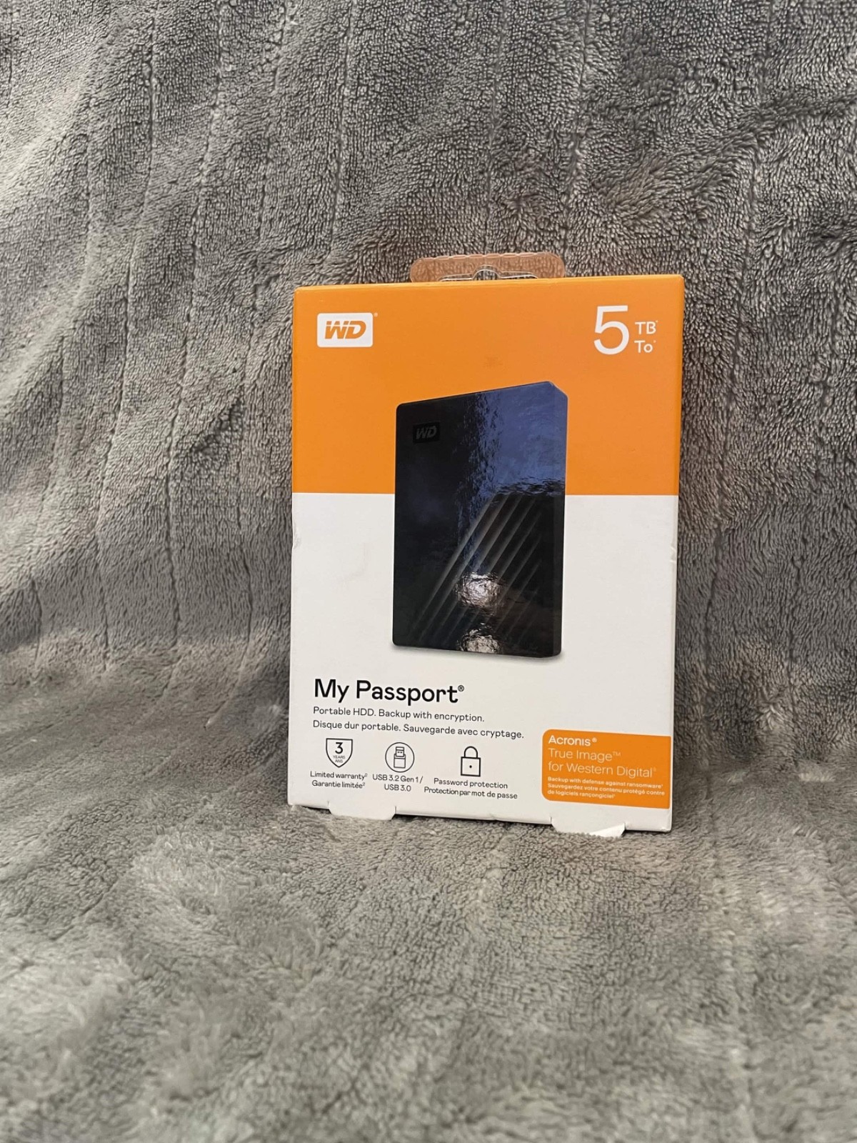 [NEW] Western Digital My Passport 5TB Portable External Hard Drive Hdd