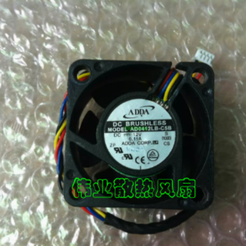 ADDA AD0412LB-C5B 4020 DC12V 0.11A 3-Wire Cooling Fan