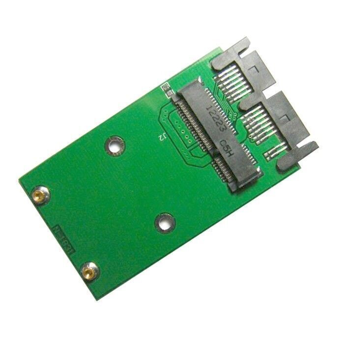 3.3v mSATA 18+8pin to 1.8" Micro SATA 16pin Adapter PCBA for SSD Hard Disk drive