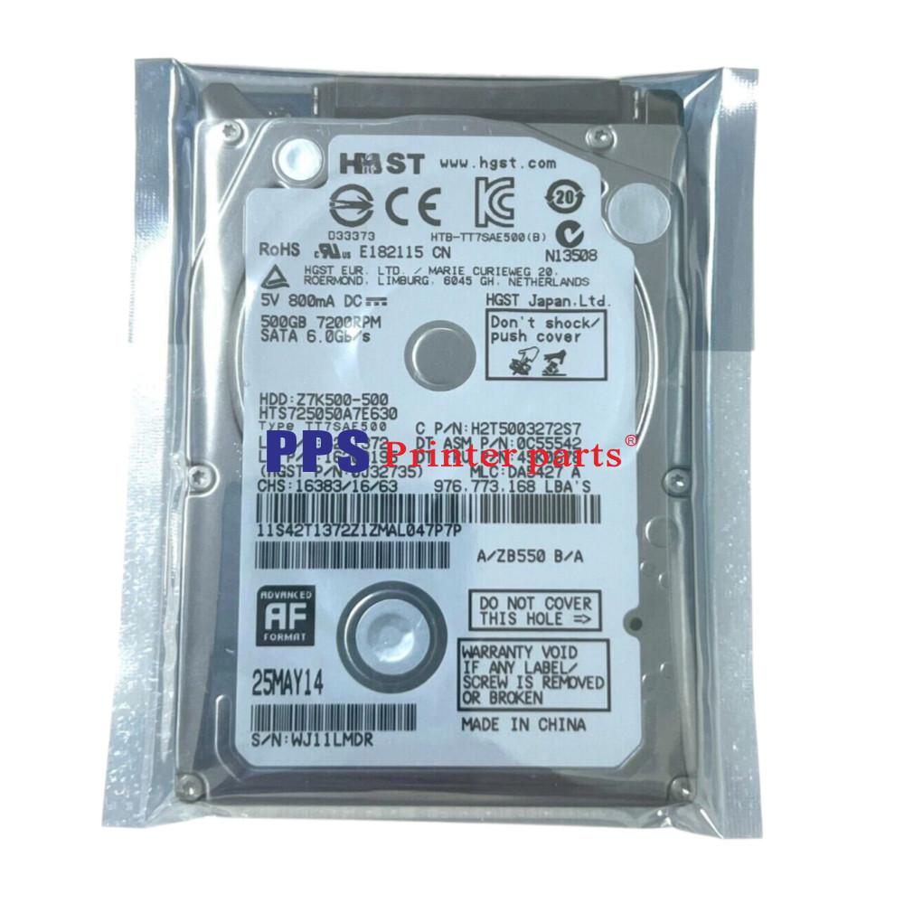 HTS725050A7E630 Compatible HGST Z7K500 500 GB 2.5" SATA Laptop Hard Drive
