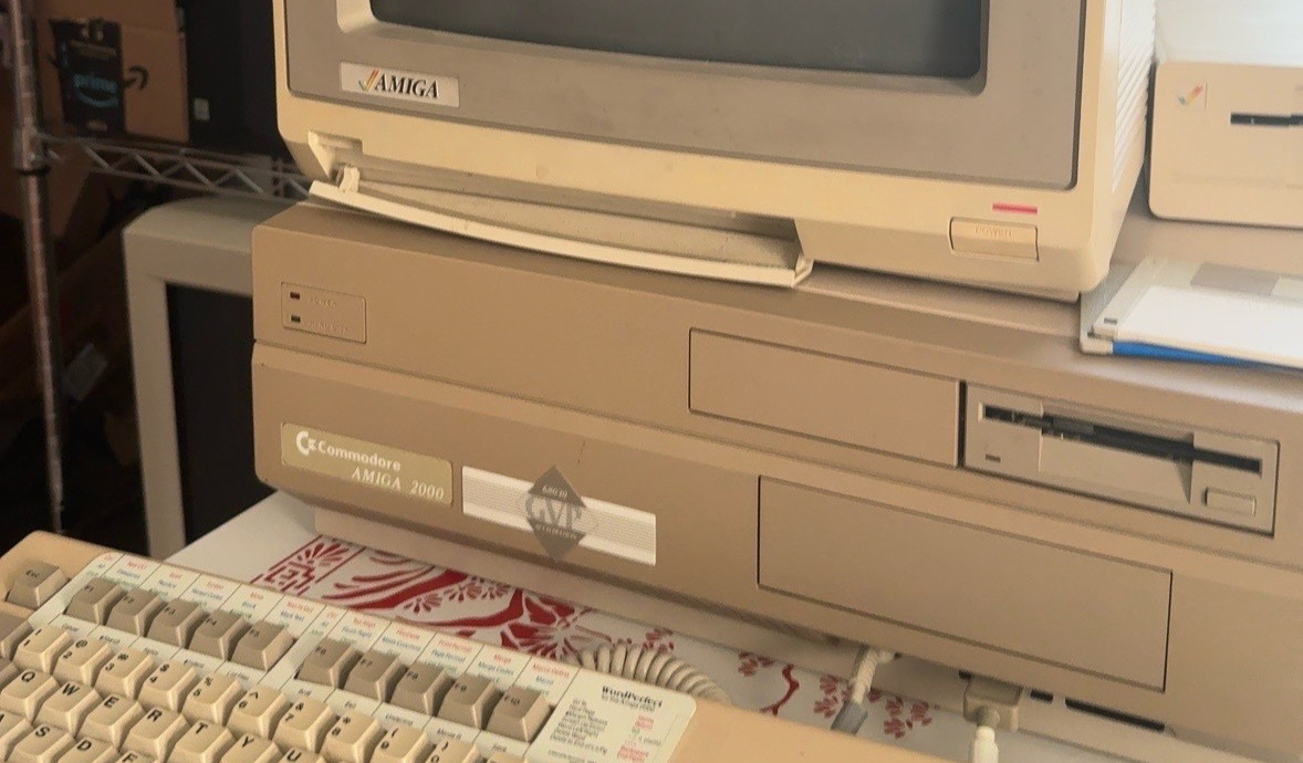 Commodore Amiga 2000 A2000 – Motherboard Repaired by Amiga of Rochester