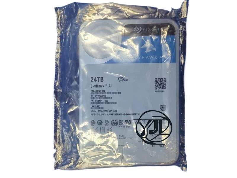 Seagate SkyHawk AI ST24000VE002 Hard drive 24TB internal 3.5" ST24000VE002