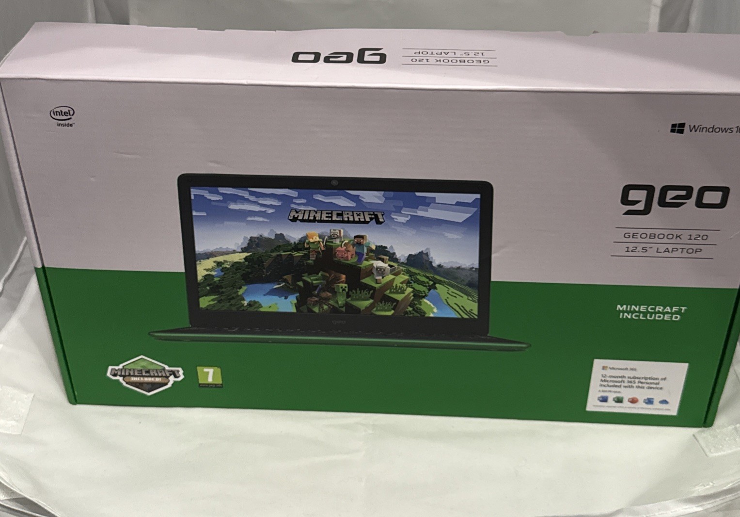 GEO GeoBook 120 Minecraft Edition 12.5" (64GB SSD, Intel Celeron, 1.10 GHz, 4GB)