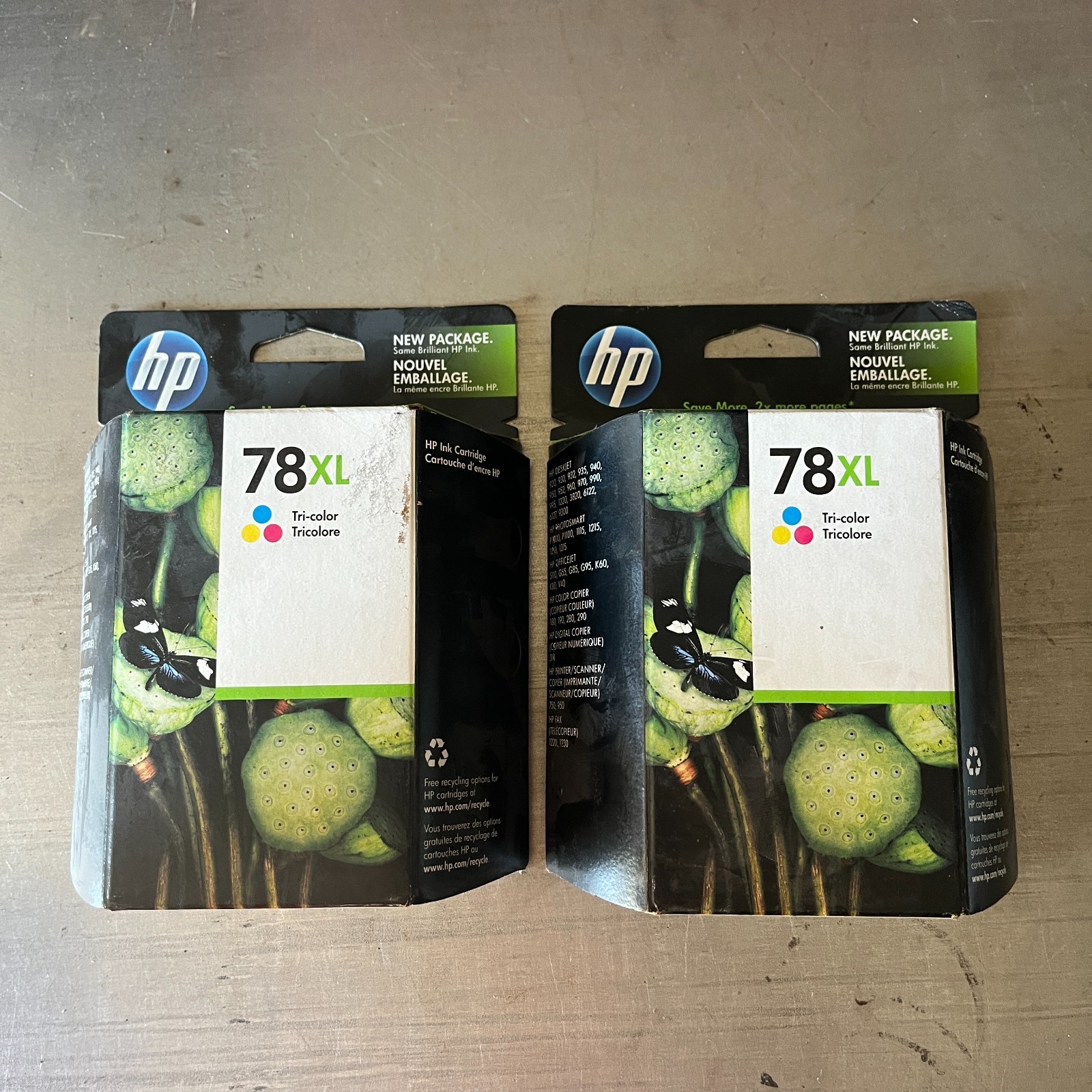 GENUINE HP 78 XL Tri Color ink cartridge, NEW IN OPEN BOX ,EXPIRED 2011