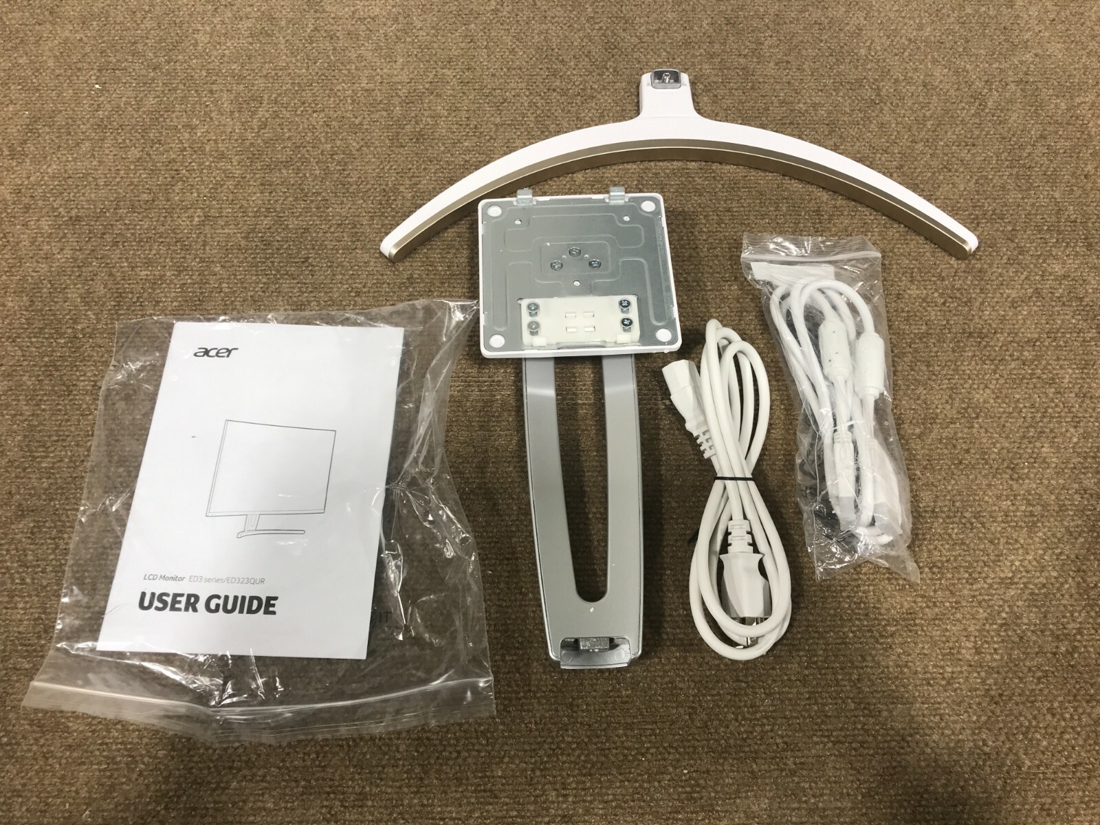 Original Accessoires for Acer ED323QUR Widpx 31.5" LED Display UM.JE3AA.001 ✅❤️️