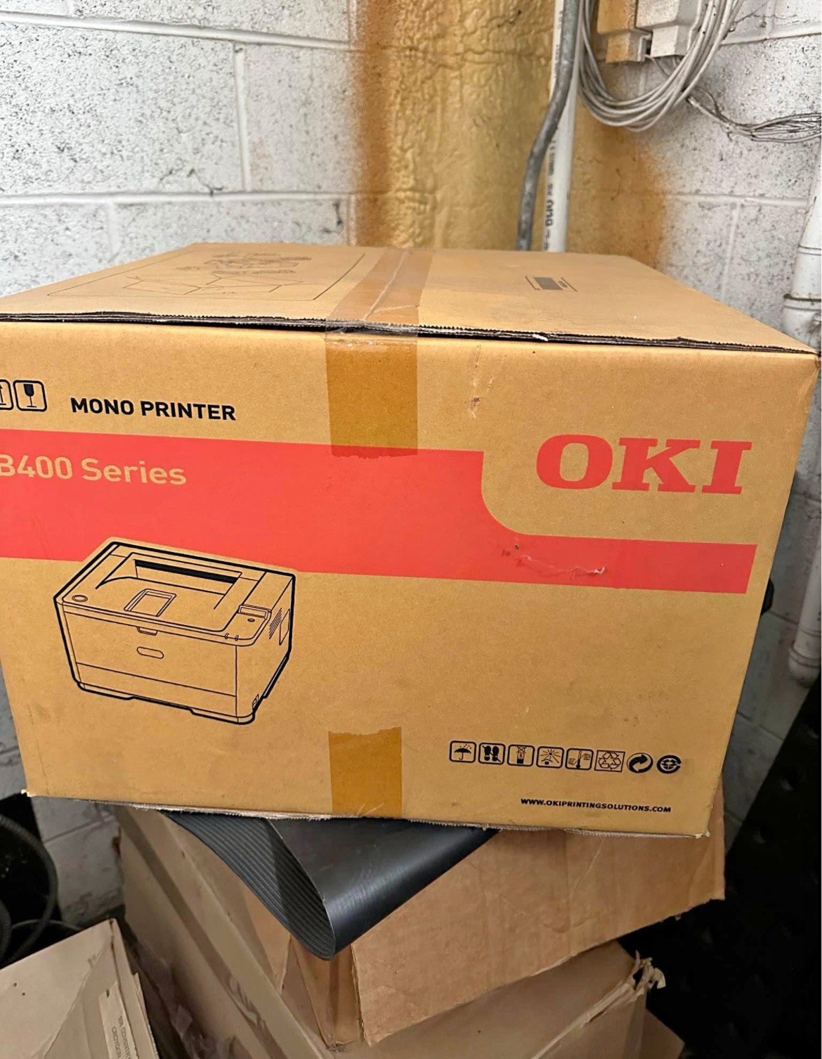 Oki Data B400 Mono Printer. Factory Sealed