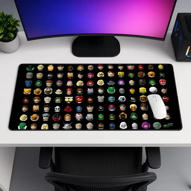LEGO Star W4r Characters Mouse Pad Gaming Desk Mat Accessories