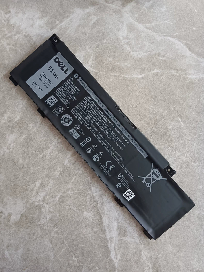 Genuine 266J9 Battery For DELL InspironG3 15 3500 3590 3790 G5 15 5500 5505 51WH