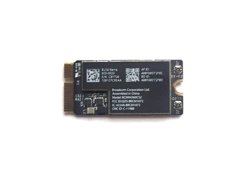 OEM MacBook Air 13" A1466 2013-2017 Wireless Airport Bluetooth Card 653-0023