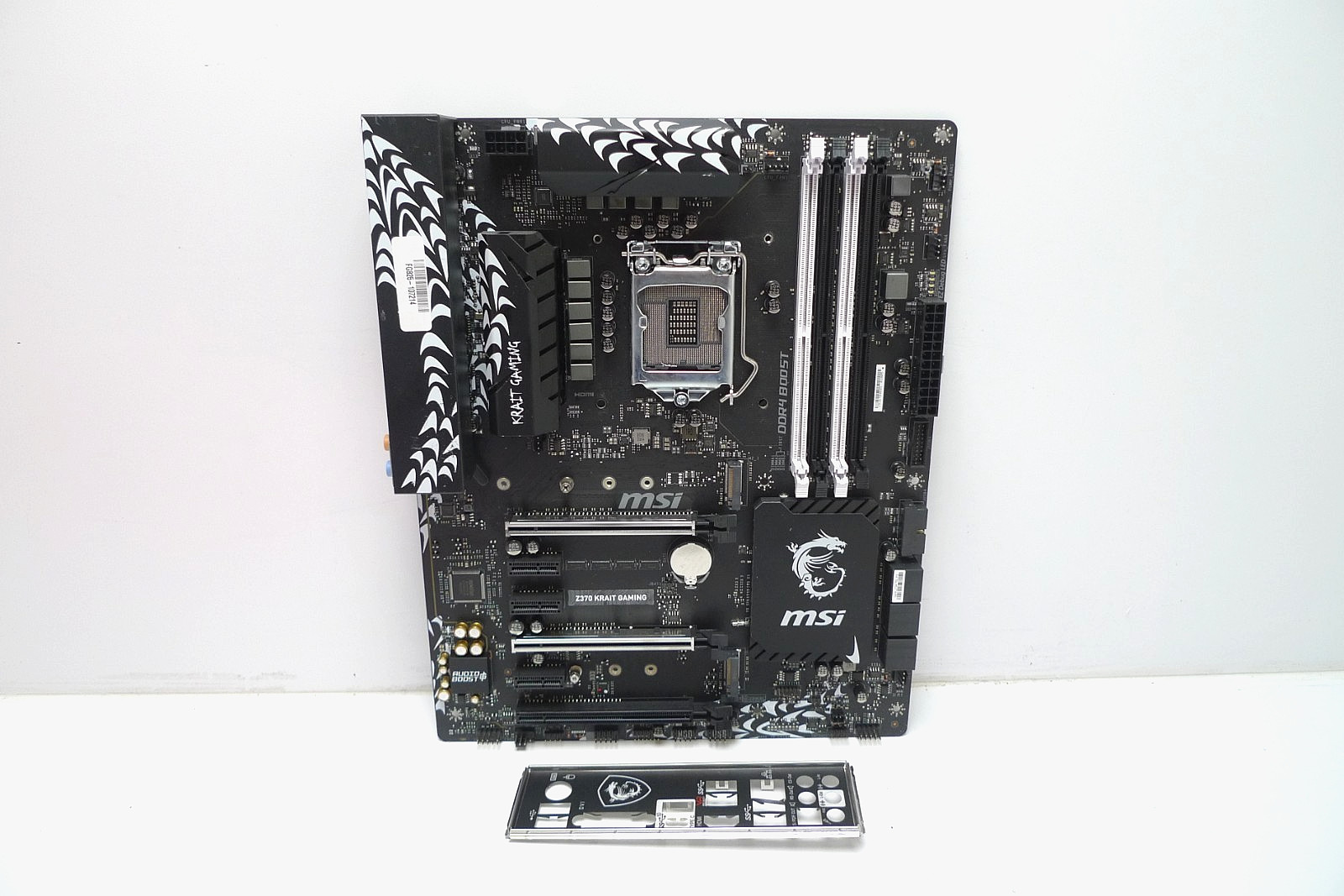 MSI Z370 Krait Gaming ATX LGA 1151 Motherboard & I/O Shield