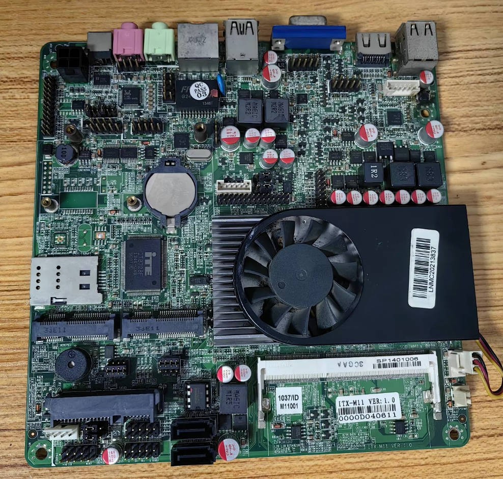 1PC Used ITX-M19- i5 VER.1.5 1037U by DHL/Fedex shipping