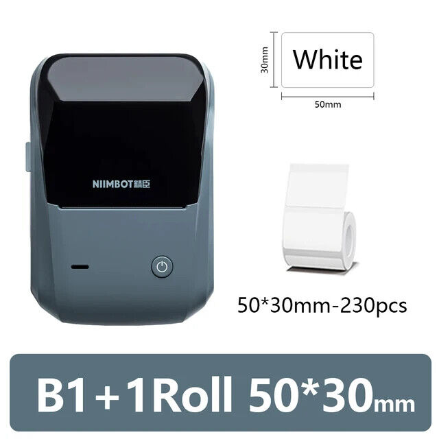 Niimbot B1Mini Portable Thermal Printer Self-adhesive Sticker Label Maker Pocket