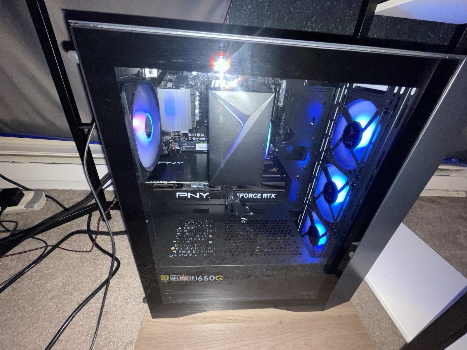 Skytech Nebula Gaming PC + Astro A50X Wireless Headset – RTX 4070, Ryzen 5 5600x