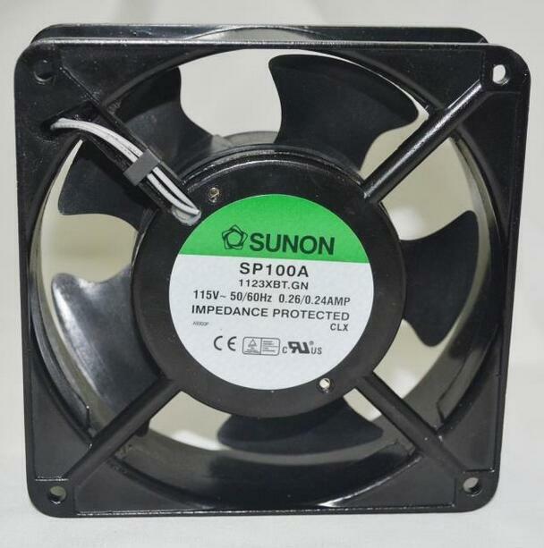 SUNON SP100A 1123XBT.GN 12038 AC 115V 120V 120*120*38MM cabinet Cooling fan