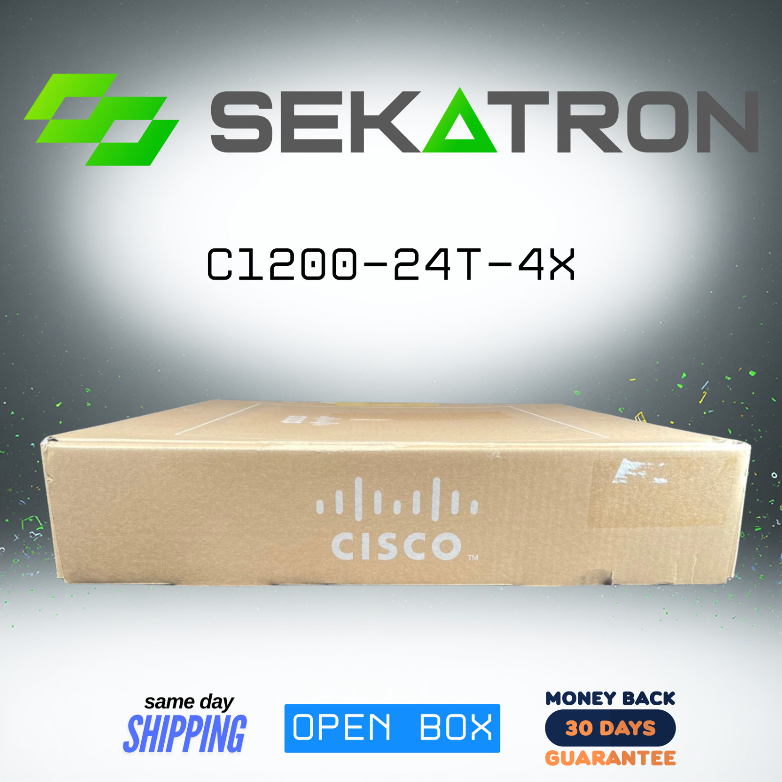 🔀 [OEMREF] Cisco Catalyst C1200-24T-4X Smart Managed Switch ⚡FastShip