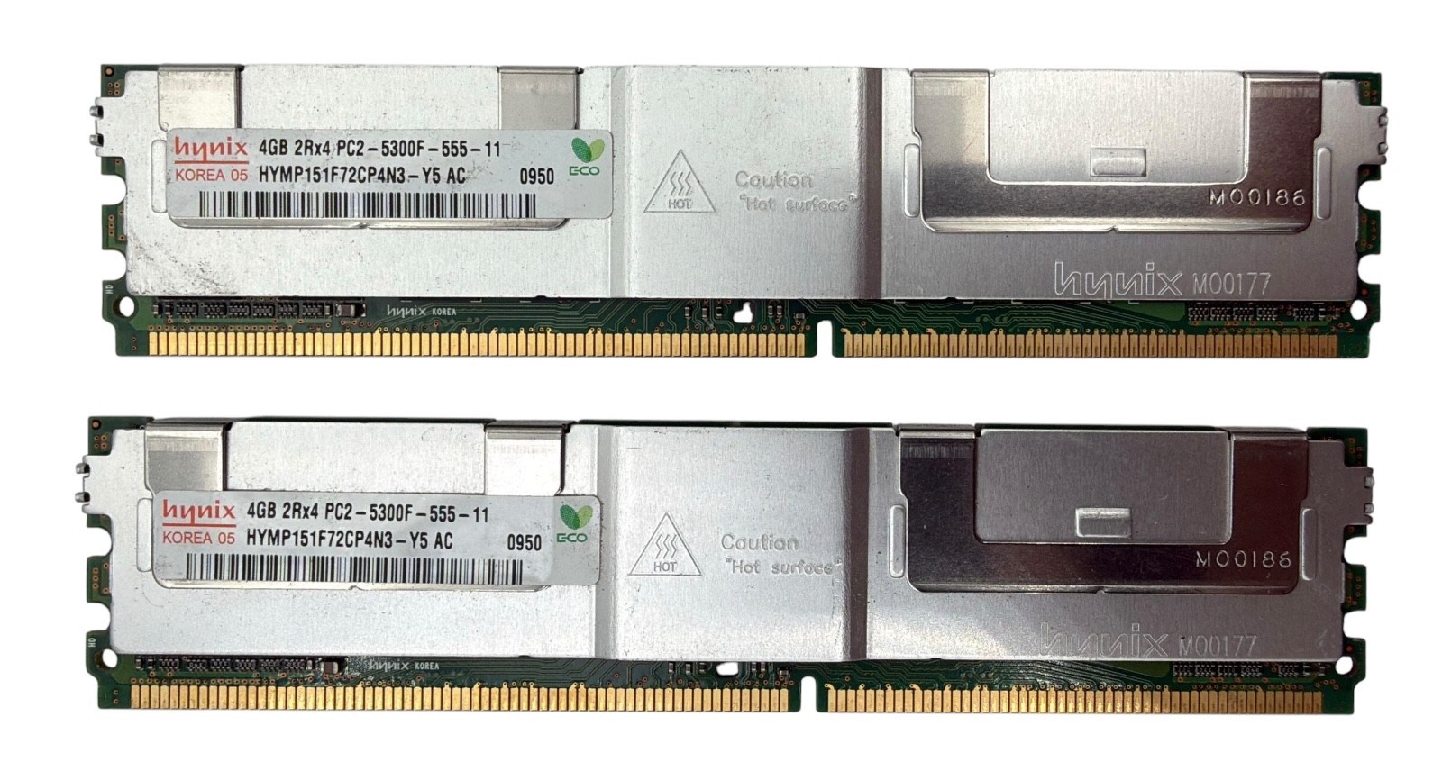 SK Hynix 8GB (2x4GB) DDR2-5300F ECC Server Memory  HYMP151F72CP4N3-Y5