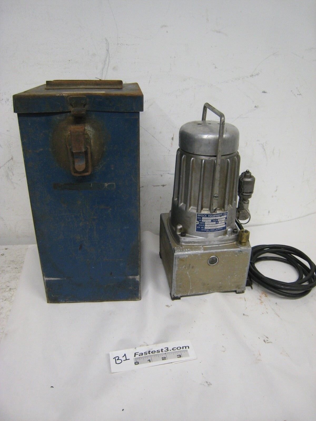 Brock Hubbell D13-001-2 Electric Hydraulic Power Source Pump
