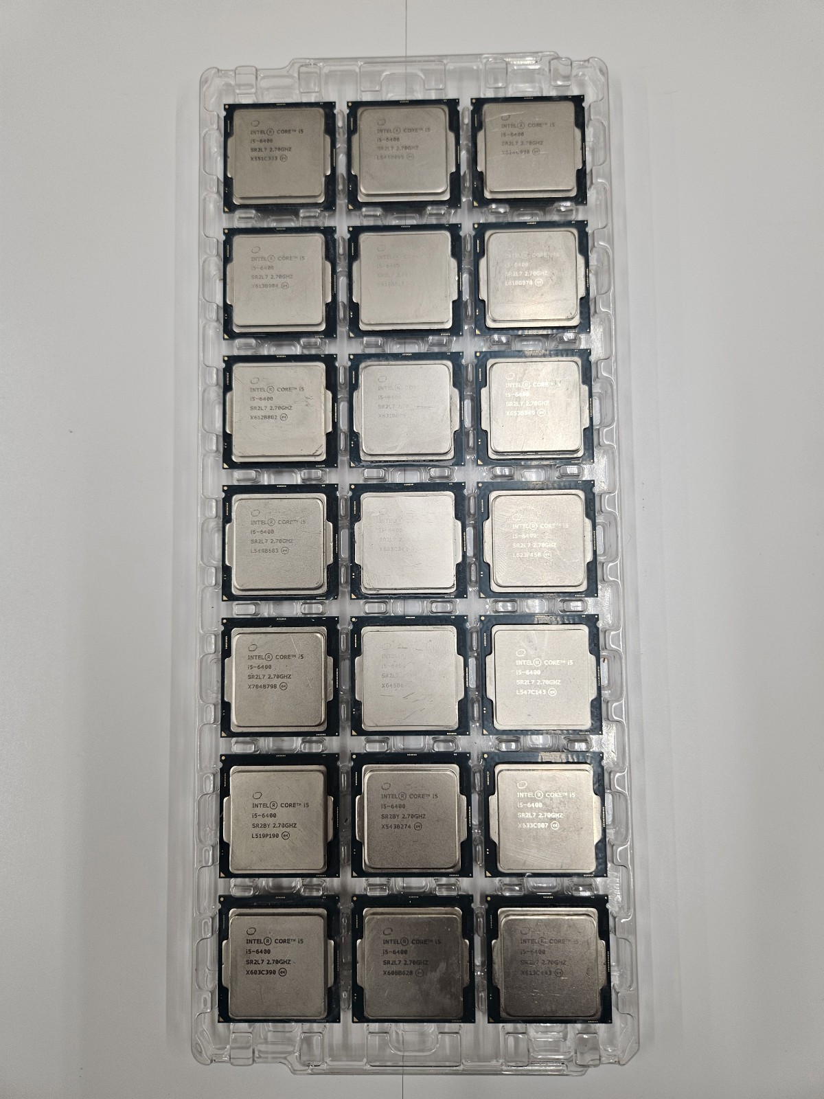 Lot of 21 Intel Core i5-6400 2.70 GHz SR2L7 Socket Number LGA1151