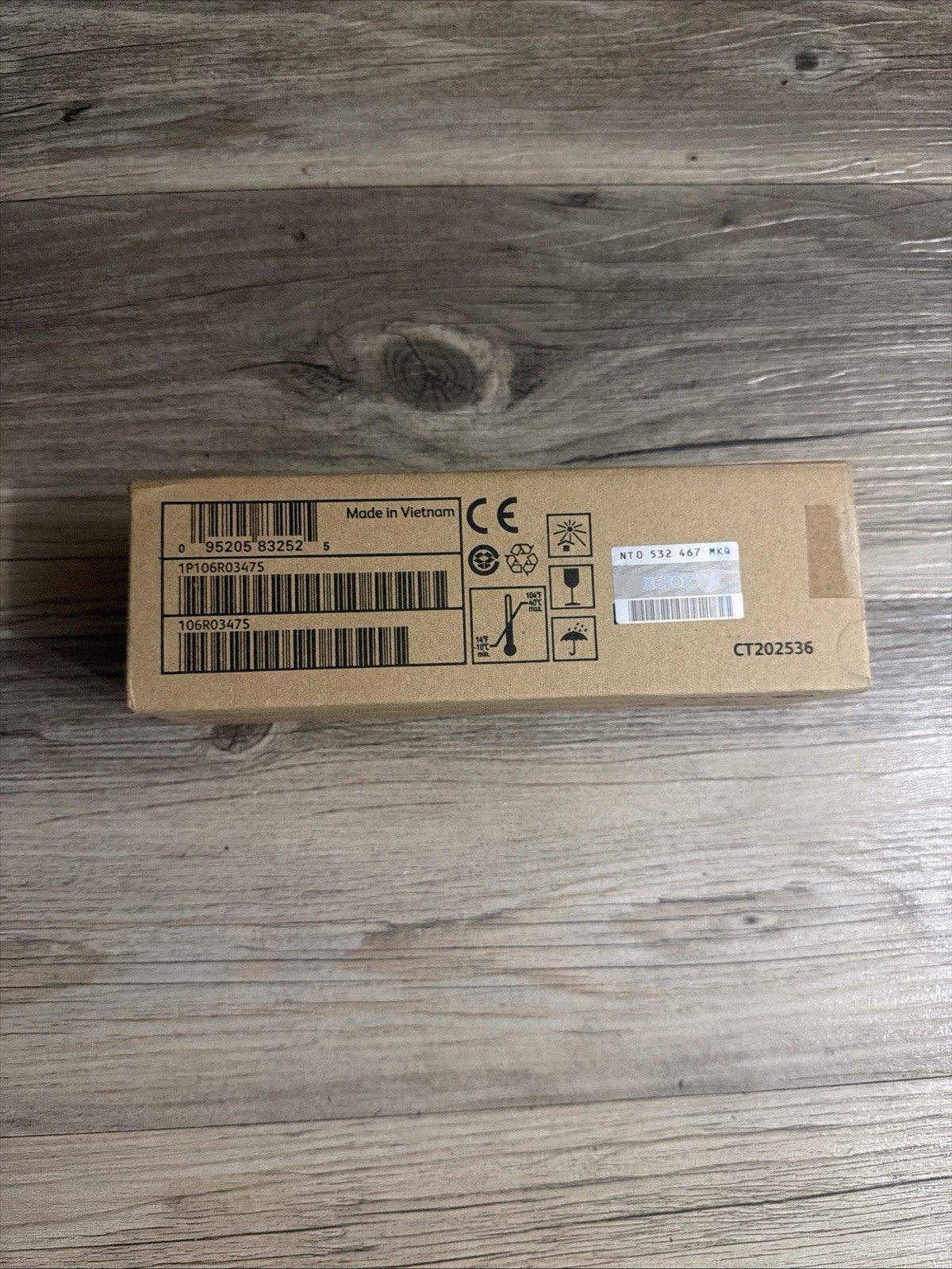 XEROX 106R03475 Genuine Yellow Standard Capacity Toner Cartridge Workcentre
