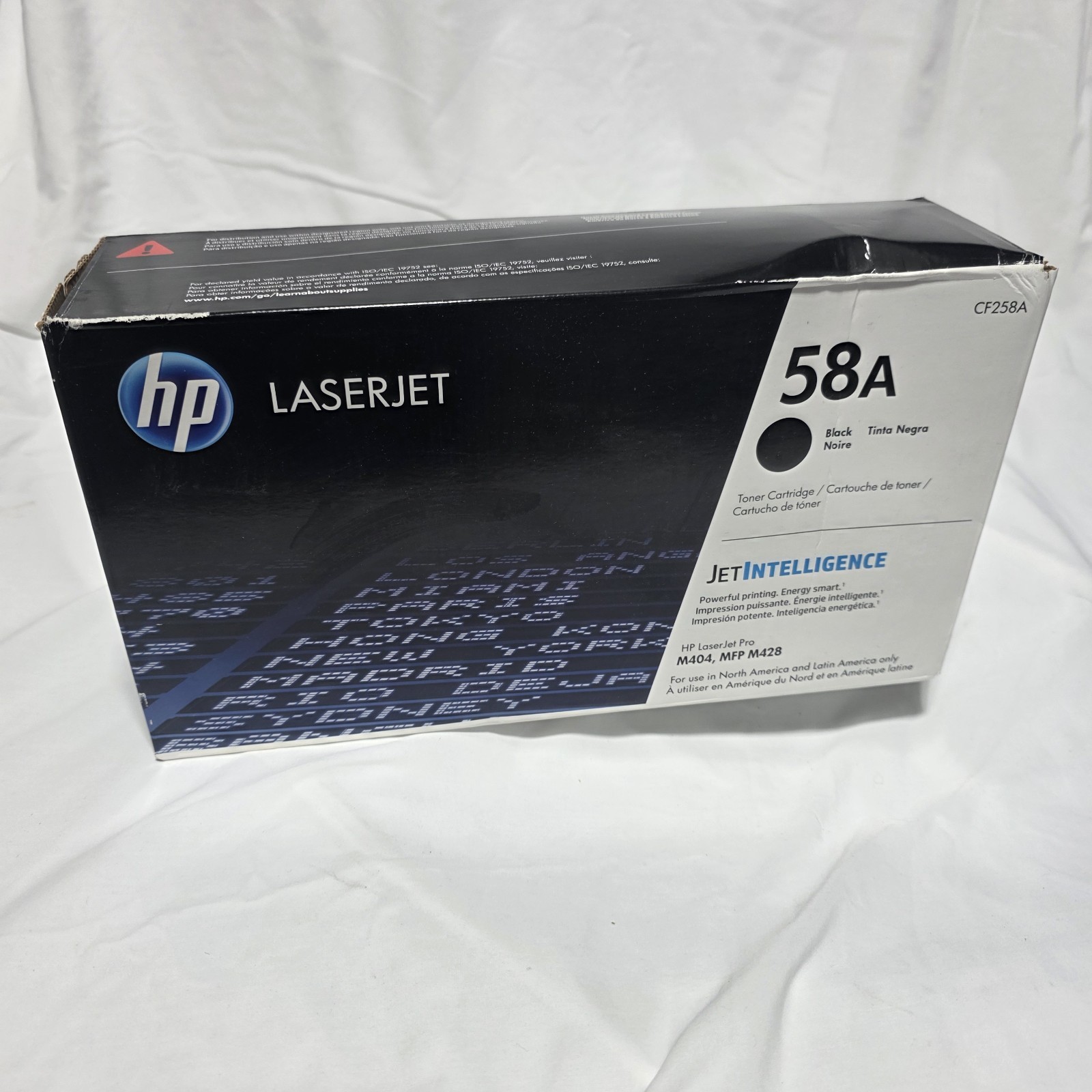 NEW HP 58A LaserJet Black Toner Cartridge