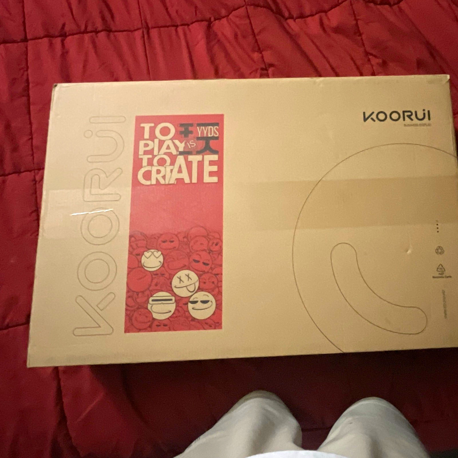 KOORUI 24E4 24in FHD 165Hz 1ms LCD Gaming Monitor Adaptive-Sync HDMI DP
