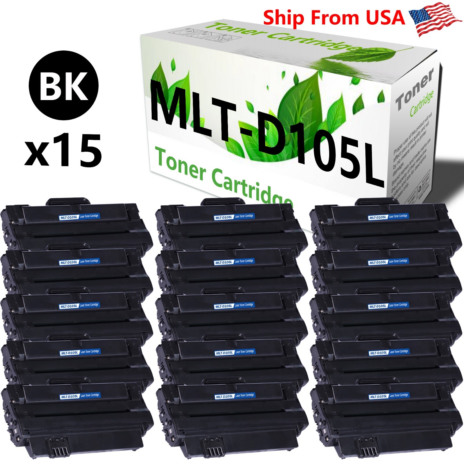15PK D105L 105L Toner Cartridge For SCX-4623F SCX-4623FN SCX-4623FW ML-2525