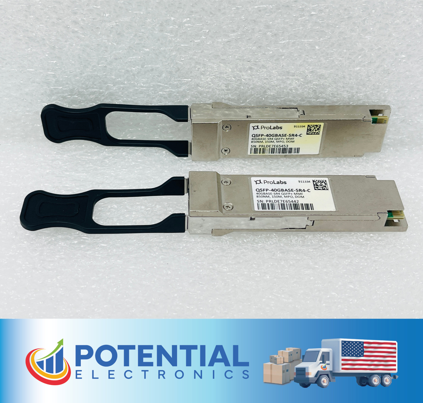 USED - ProLabs QSFP-40GBASE-SR4-C 40GBASE-SR4 QSFP+ MMF 850NM W/ 