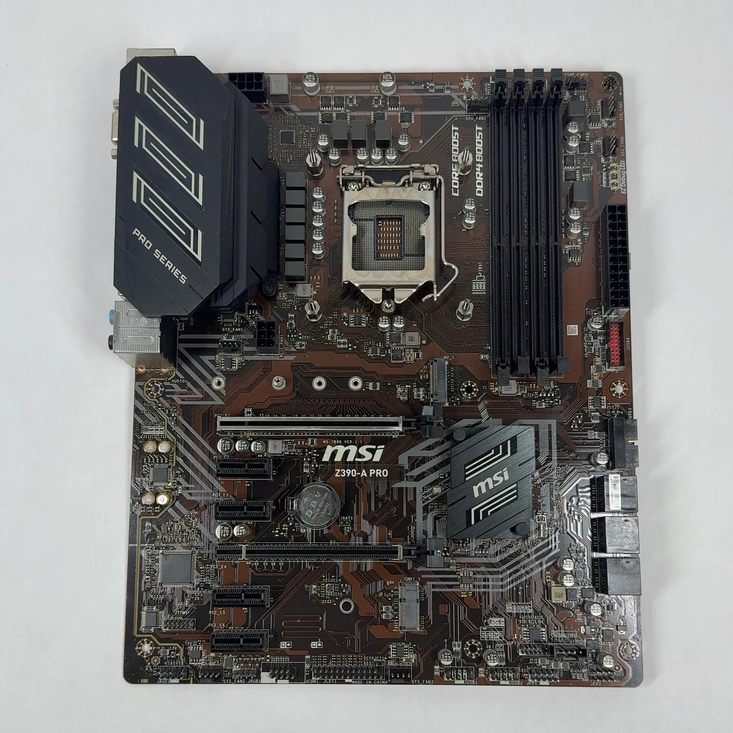 MSi Z370-A PRO LGA 1151 ATX Intel DDR4 Motherboard
