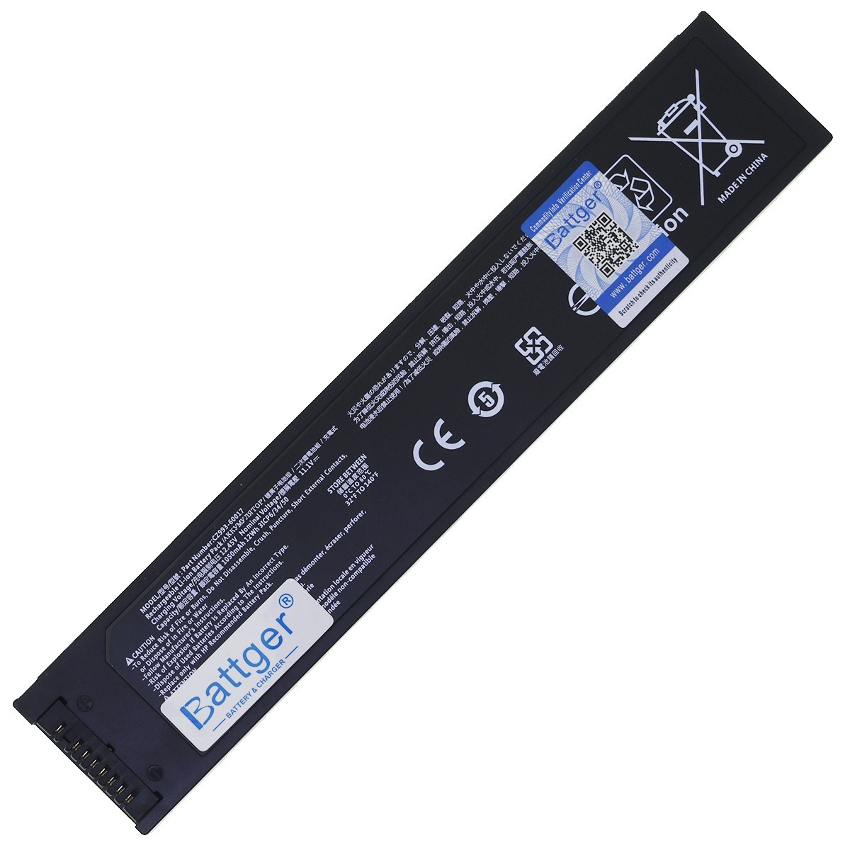 Genuine new 11.1V CZ993-60017 battery for HP Officejet 200 250 258 200C 202