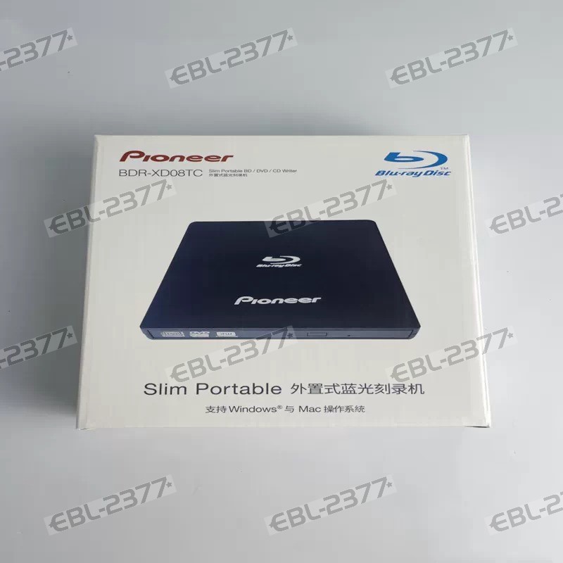 Pioneer BDR-XD08TC BD/DVD/CD Blu-Ray Drive Optical Burner Player USB3.0/2.0