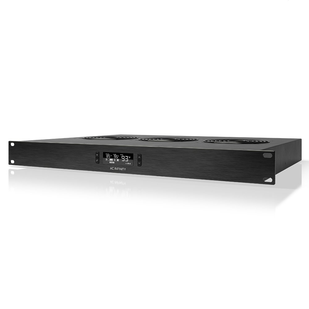 AC Infinity CLOUDPLATE T2 Rack Mount Fan 1U