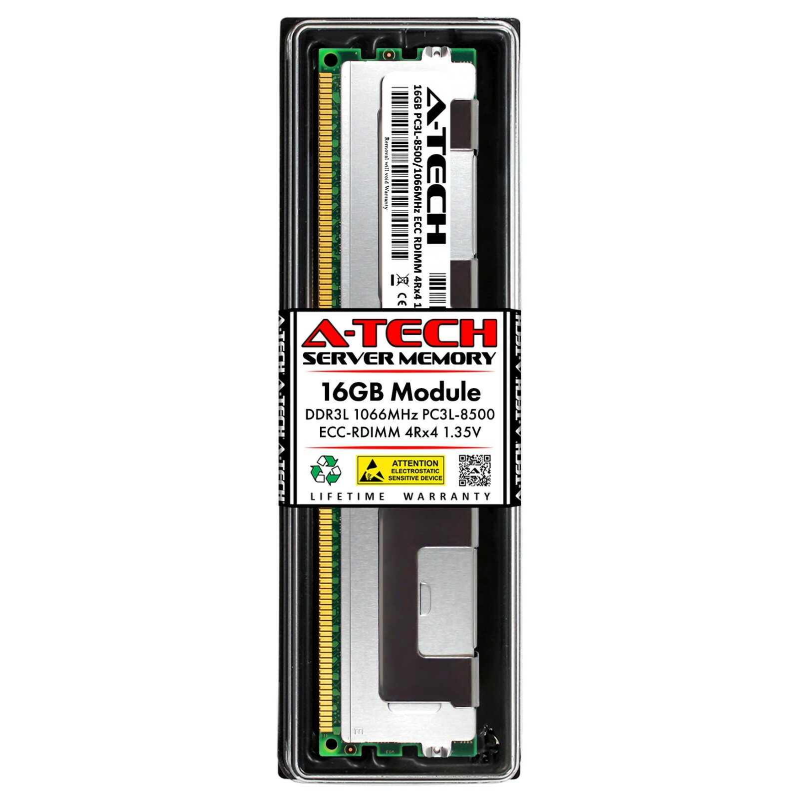 16GB DDR3 PC3-8500 ECC RDIMM Replacement for Samsung M393B2K70CM0-YF8 Memory RAM