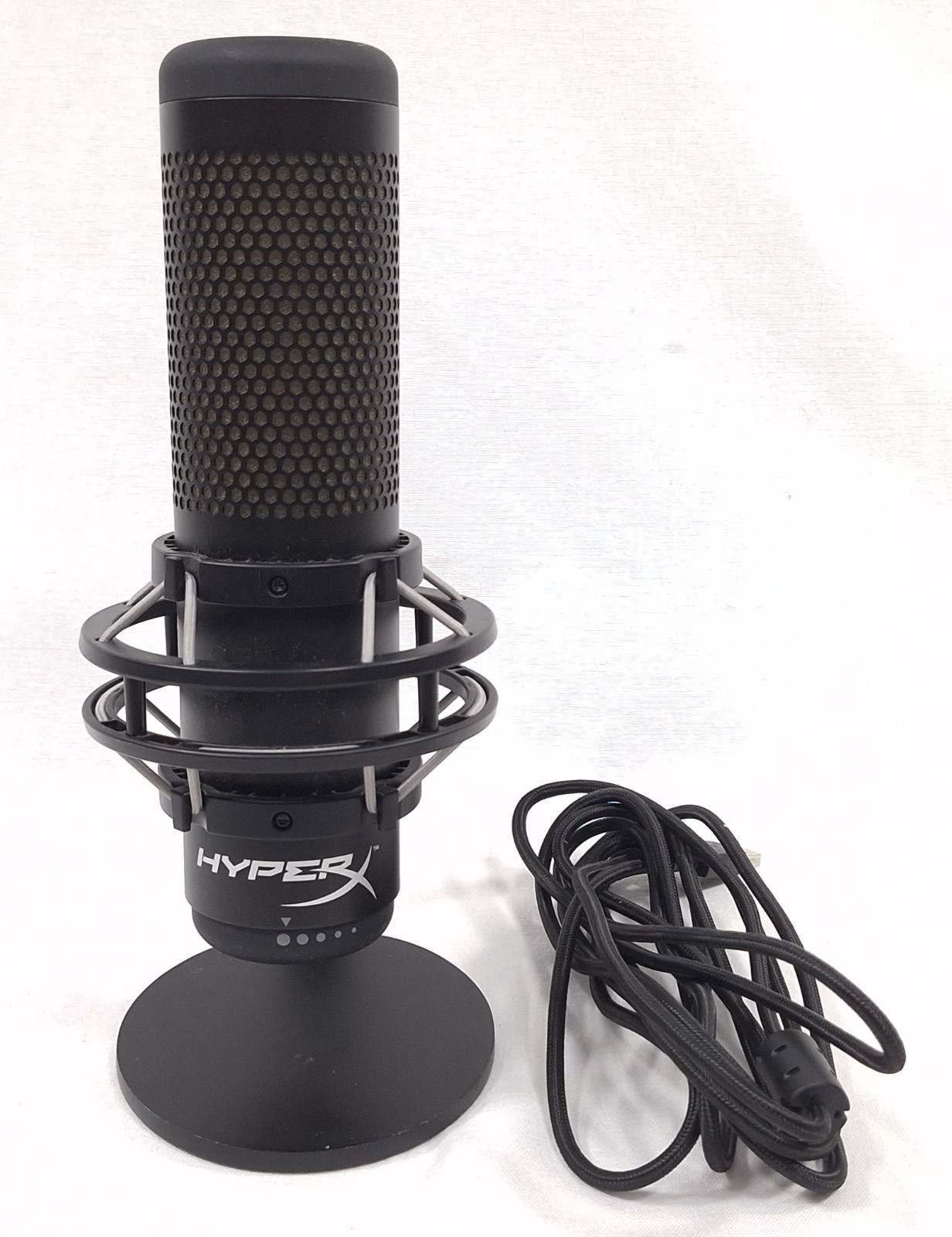 HyperX QuadCast S RGB Freestanding Black USB Condenser Microphone (11104934)