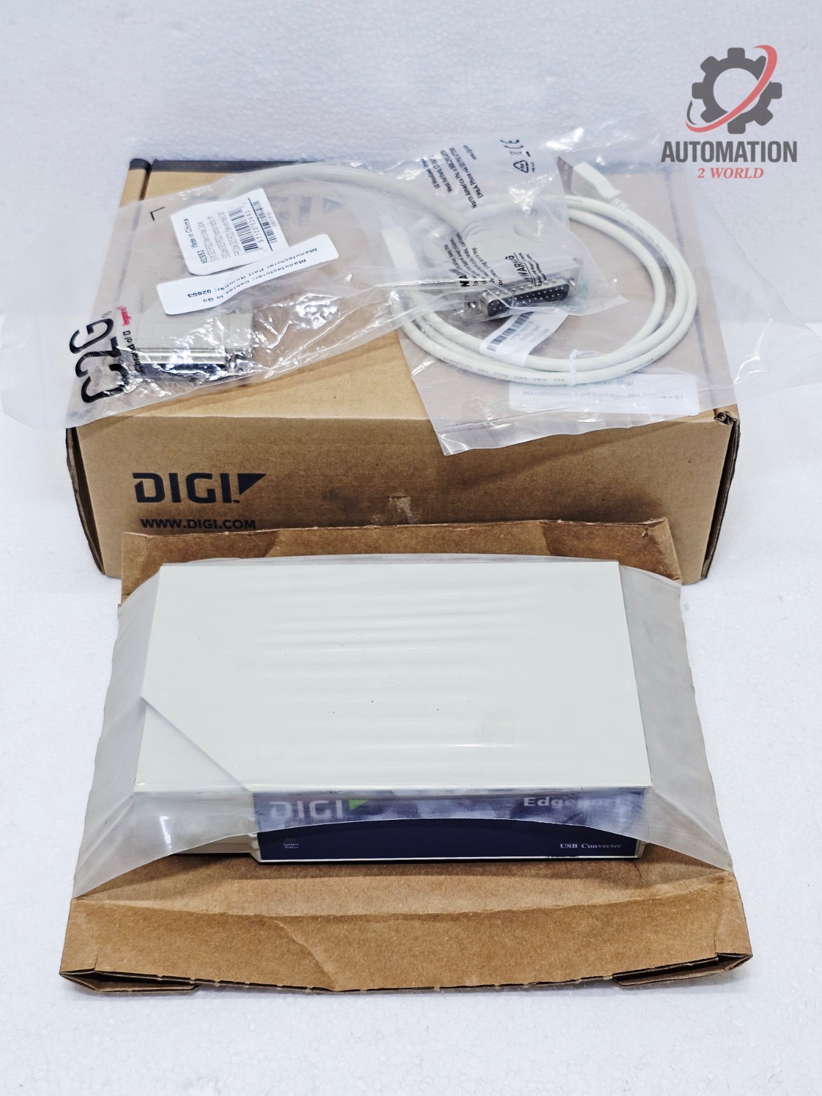 Digi Edgeport 301-1016-01 4 USB to 4-Port DB25 Serial Converter NEW OPEN BOX #2