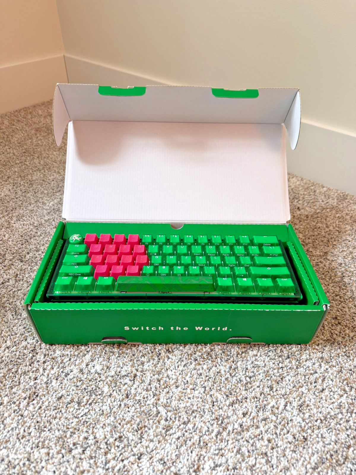 Ducky x FaZe Clan One 3 Mini 60% Mechanical Keyboard + Coiled Cable + Box