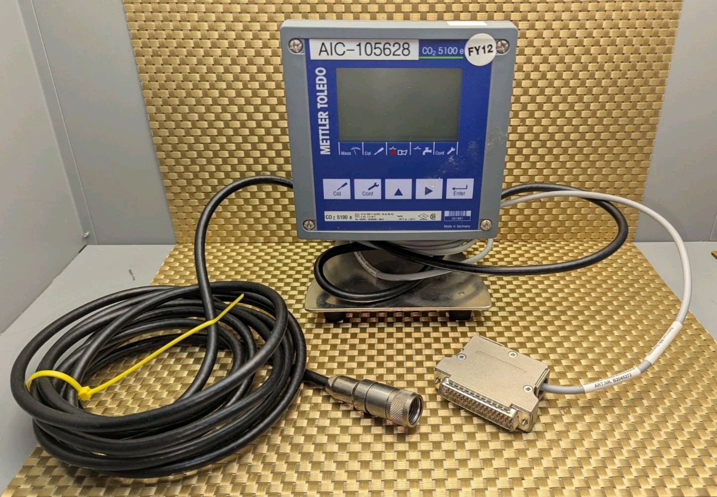 METTLER TOLEDO CO2 5100E DISSOLVED CARBON DIOXIDE TRANSMITTER 24-230V 061887 