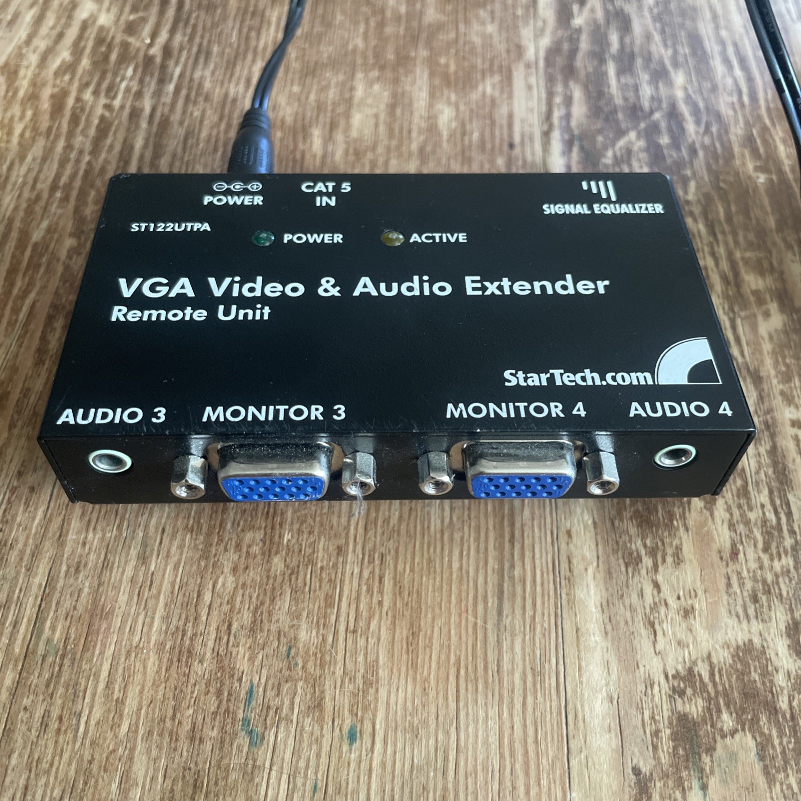 StarTech VGA Video & Audio Extender Local Unit over Cat 5 - ST122UTPA