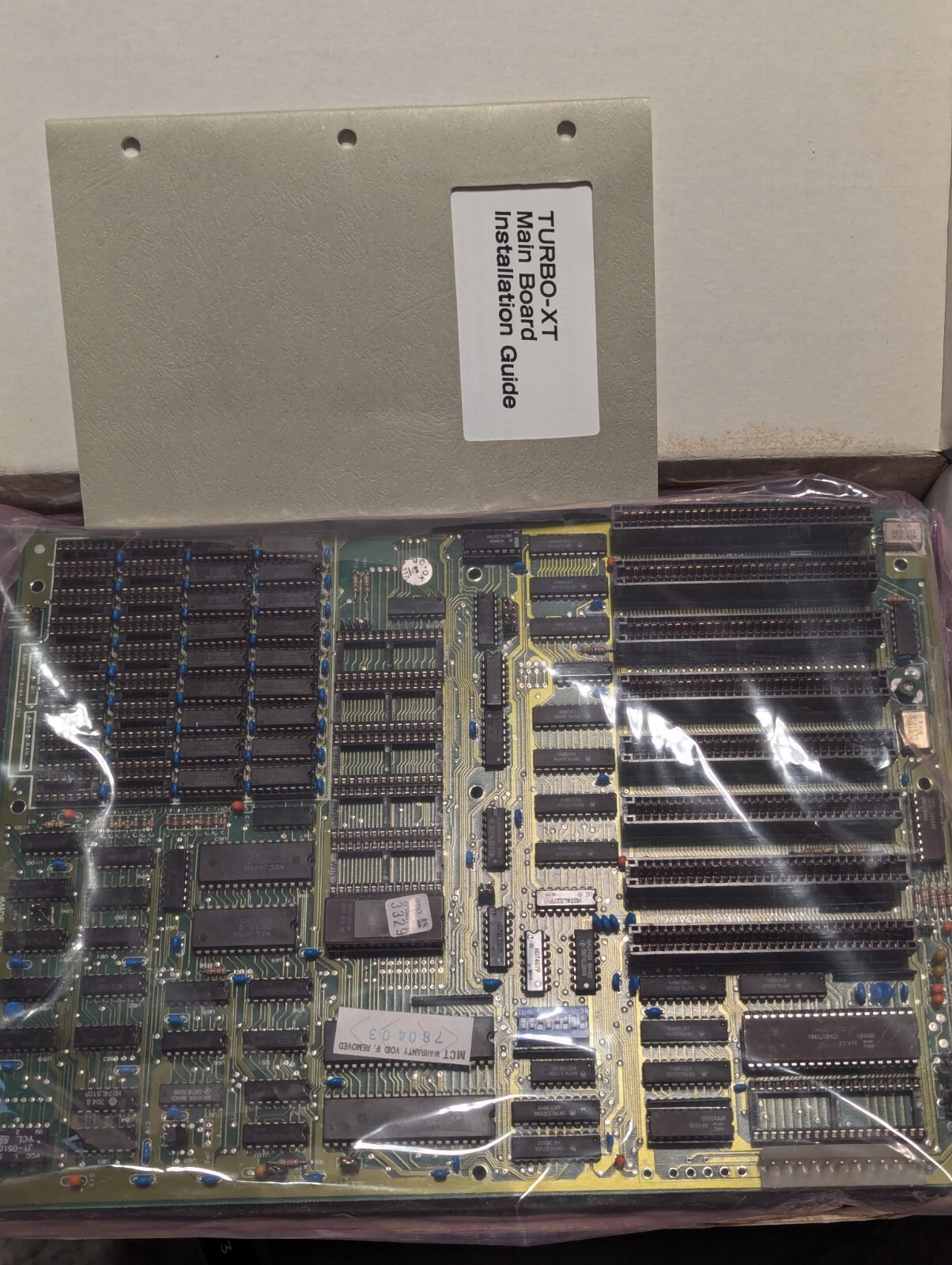 DTK PIM Turbo XT Motherboard Rev-3 8088 8mhz 512k RAM - NEW Old Stock - TESTED A